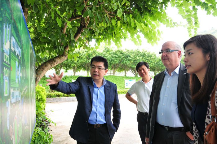 Neuer Einbruch von dem Bau der Deutsch-Chinesischen Dualen Berufsbildungsakademie