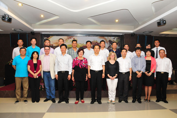 Division Director of East Asian Economy and Trade Office of BMWi Gerlind Heckmann Visited Jieyang