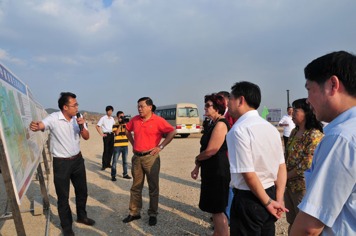 Susanne Kurz comes to Jieyang for inspection and specific cooperative programs