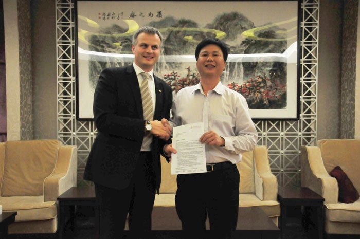 German ThinkTank General Manager Visits Jieyang for Cooperation