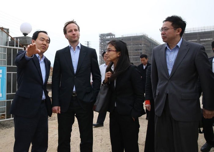 CEO of ALBA Group investigates Sino-German Metal Eco-City