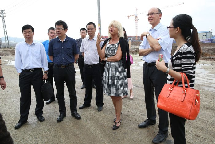 General manager of BBW visits Jieyang to investigate Sino-German Metal Eco City