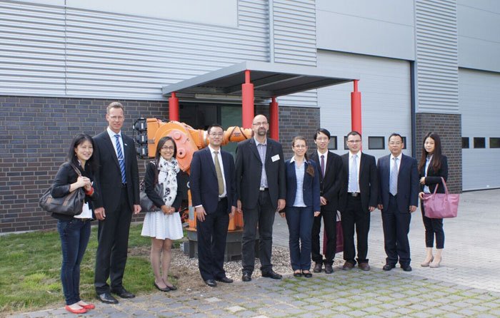 Jieyang delegation visits Bocholt Industrial Park for investigation